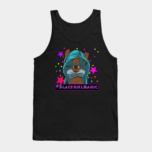 Black girl magic Tank Top by Tuesdaz